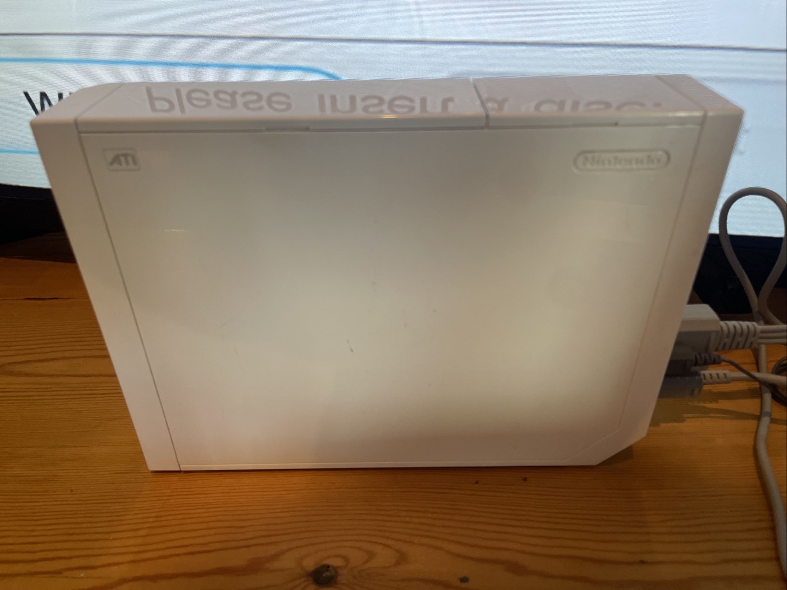 Nintendo Wii Console Only Tested Won’t Accept Games See Description For Details