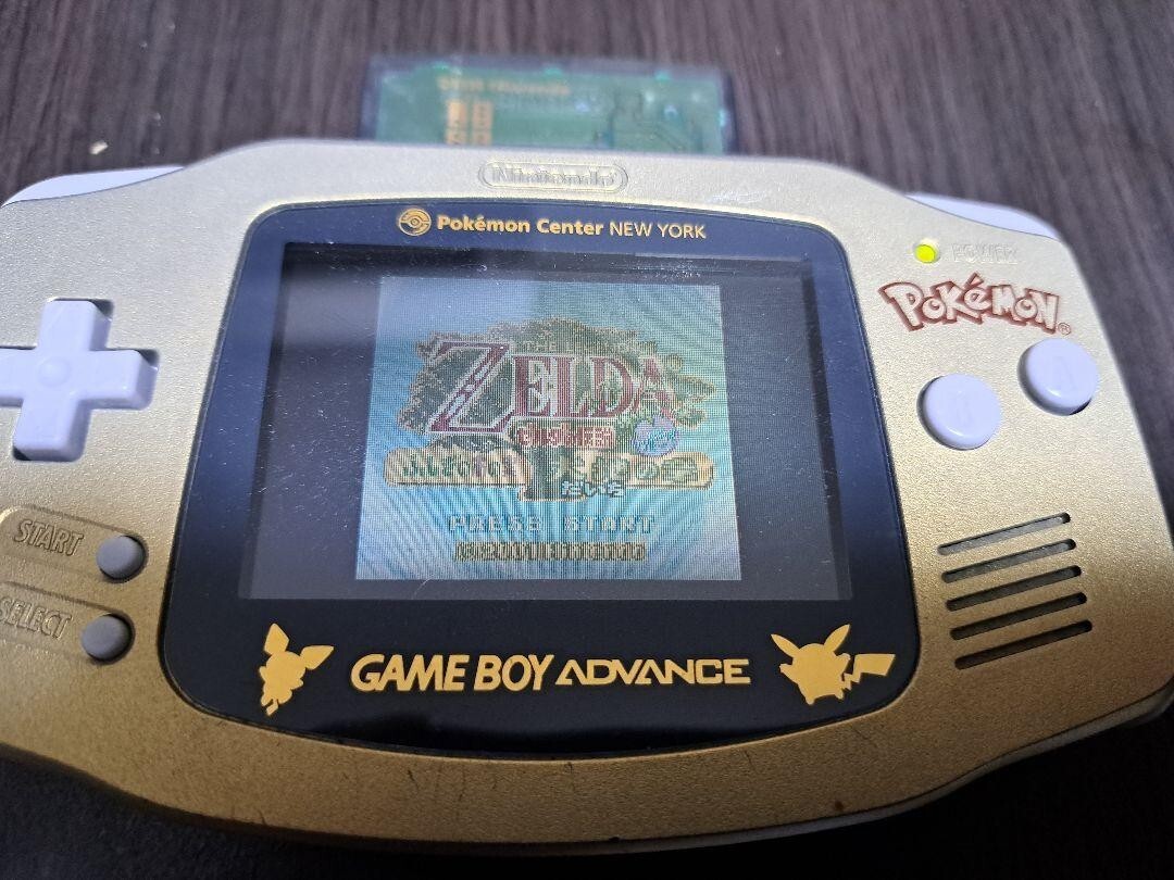 Nintendo Game Boy Advance Console Pokemon Center New York Limited Pikachu Tested