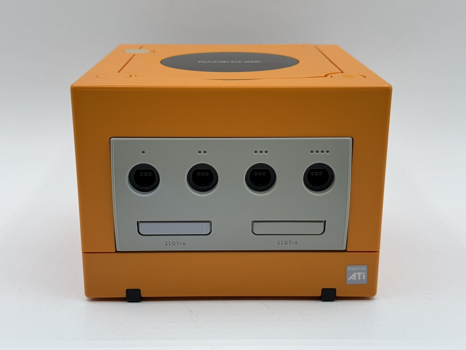 Nintendo GameCube System Spice Orange DOL-001 JPN *JAPAN REGION-LOCKED* Tested