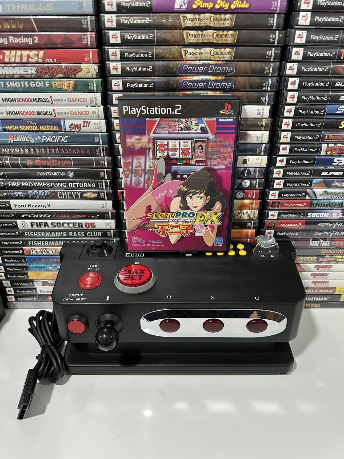 HORI Sony PlayStation 2 PS2 Pachislot Slot Controller+ Jap Slot! Pro DX Fujiko 2