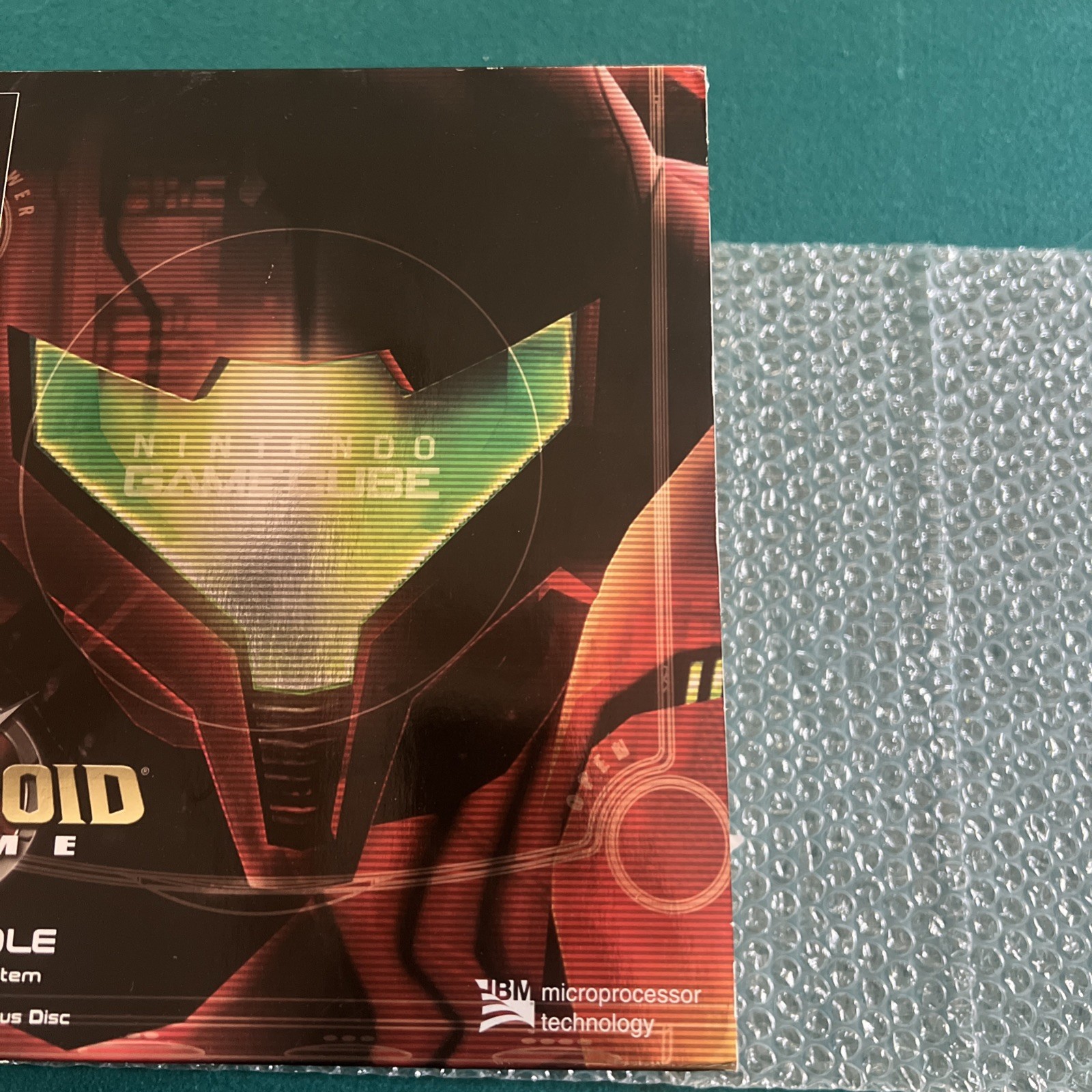 Platinum Metroid Prime Bundle Nintendo GameCube comes with sealed Metroid read