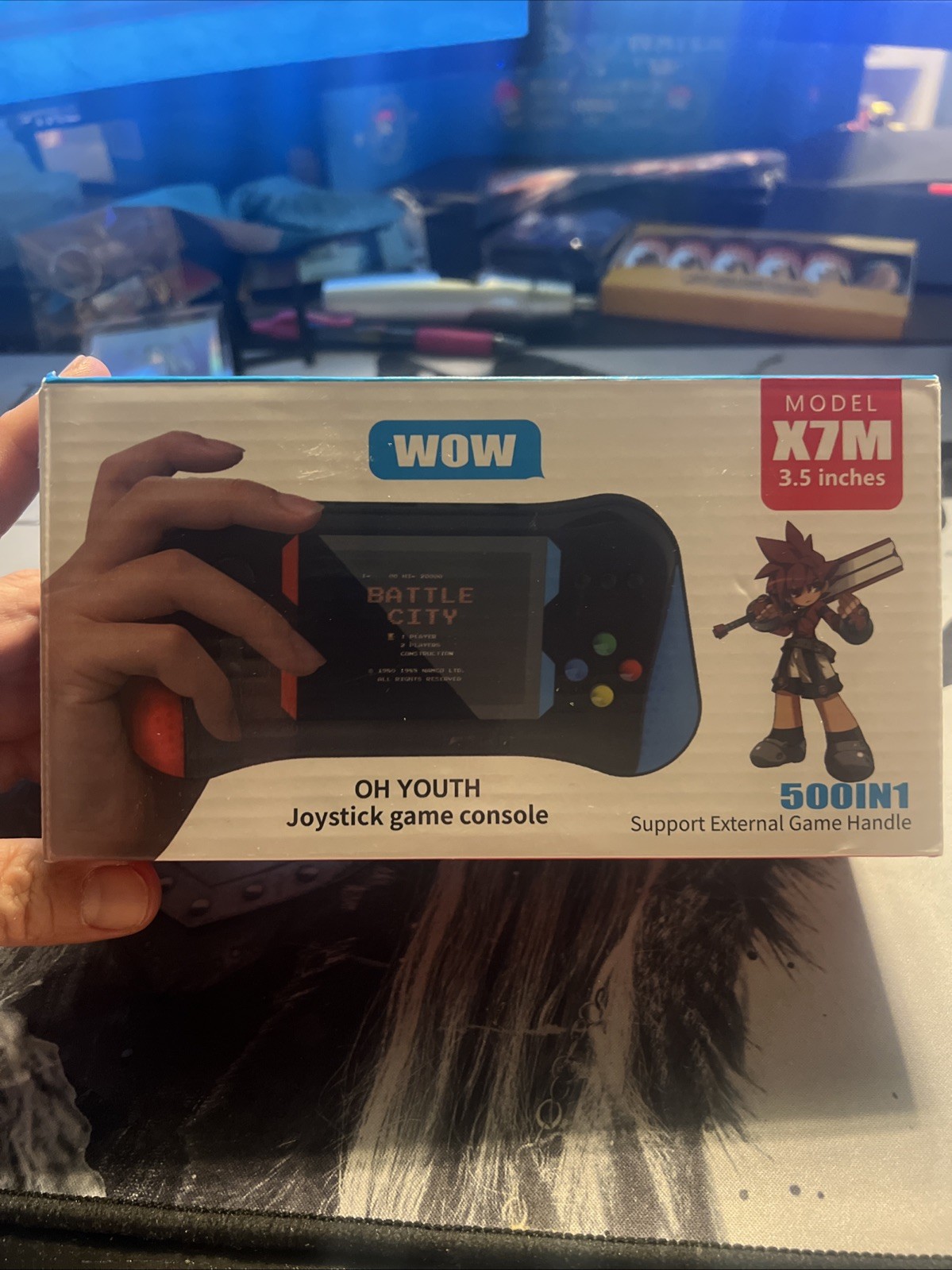 X7M Handheld Game Console With Joystick 500 In 1 Oh Youth Console Nvr Out Of Box