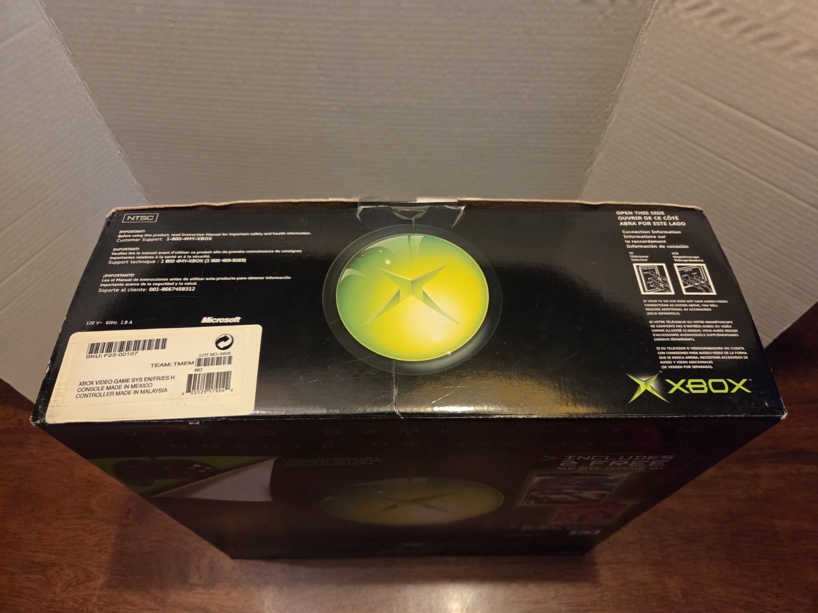 Microsoft Original Xbox Console Bundle, Halo 1&2 Half Life 2 & More Tested Works