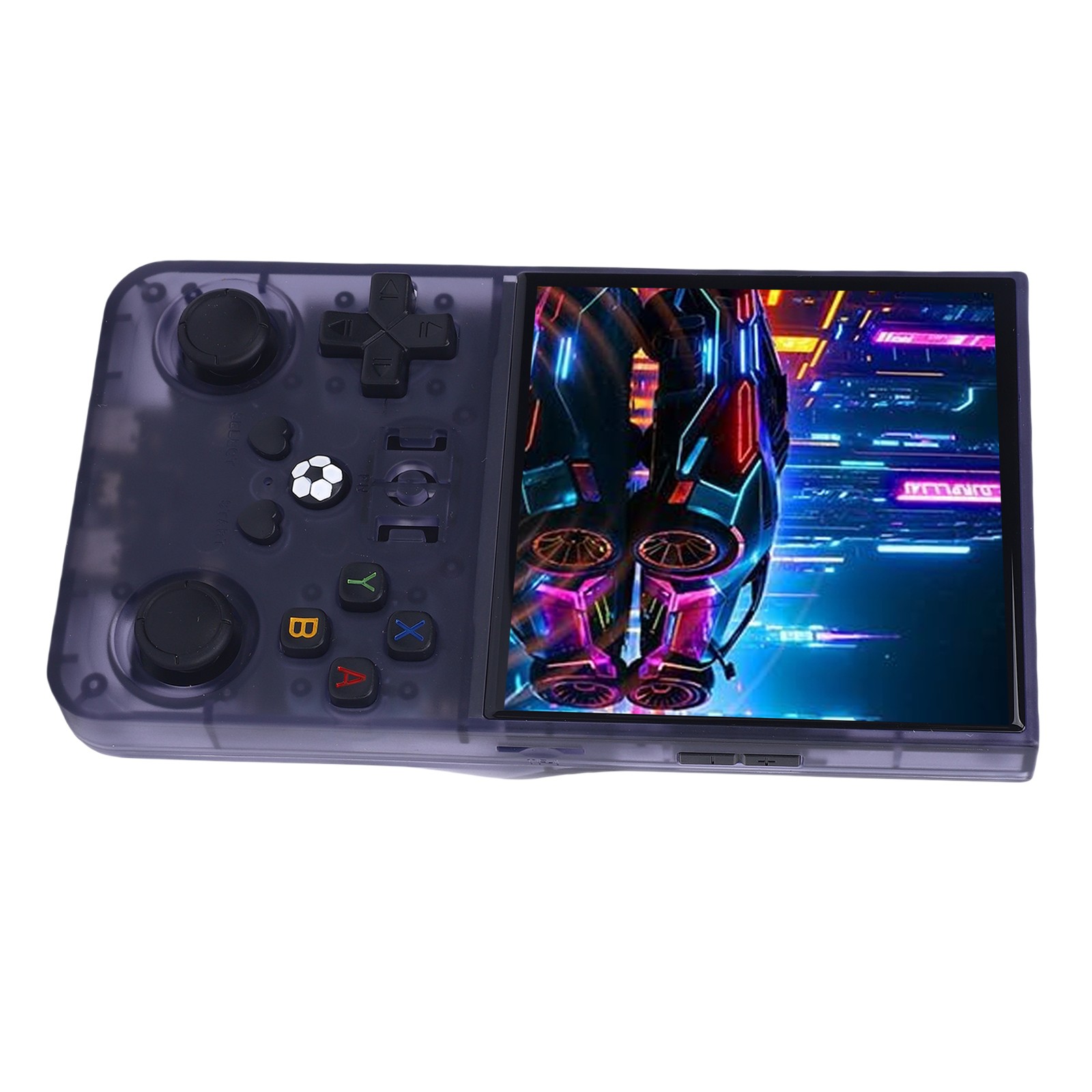 Portable Handheld Video Game Console Translucent Grey 4 Inch Screen 4000mAh