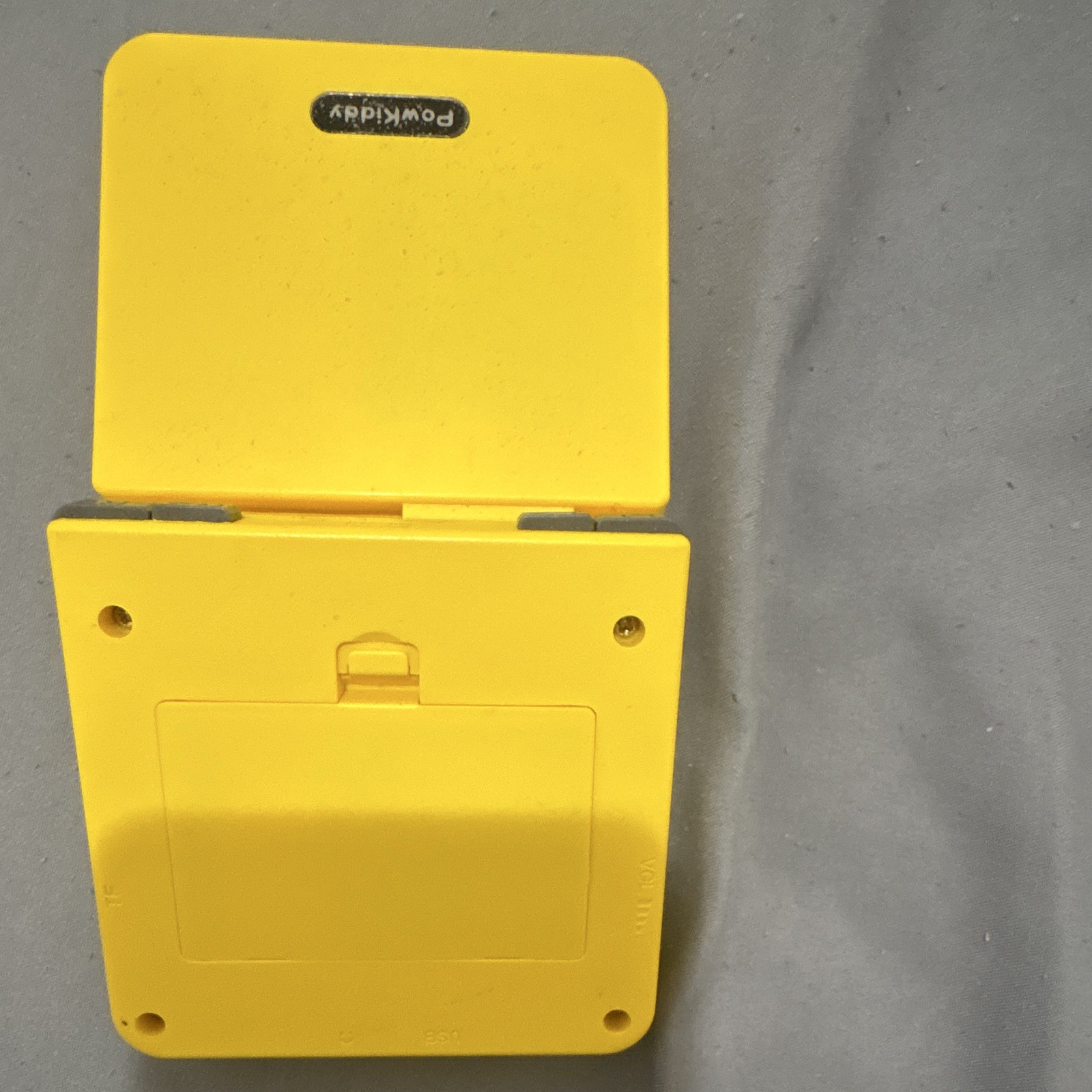 PowKiddy Yellow Handheld Flip (Clamshell) Video Game Console System – Used
