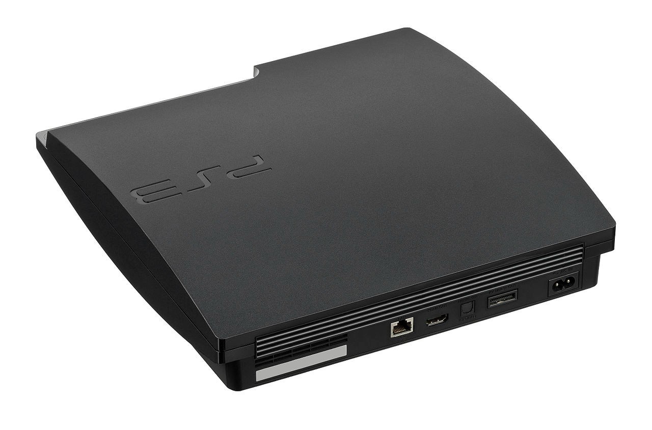 Sony PlayStation 3 PS3 Slim 160GB Black Console Only NO CORDS Tested & Works!