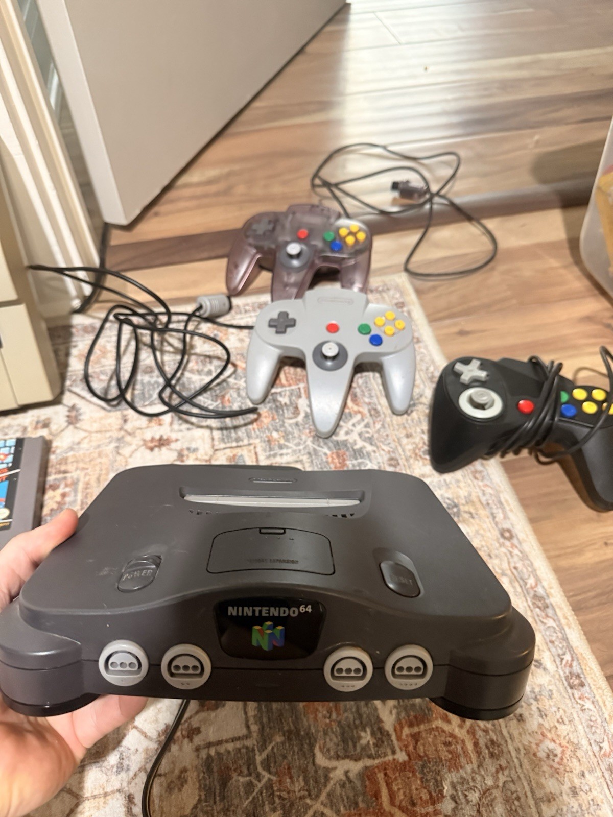 N64 Nintendo Video Game Console WITH CONTROLLERS