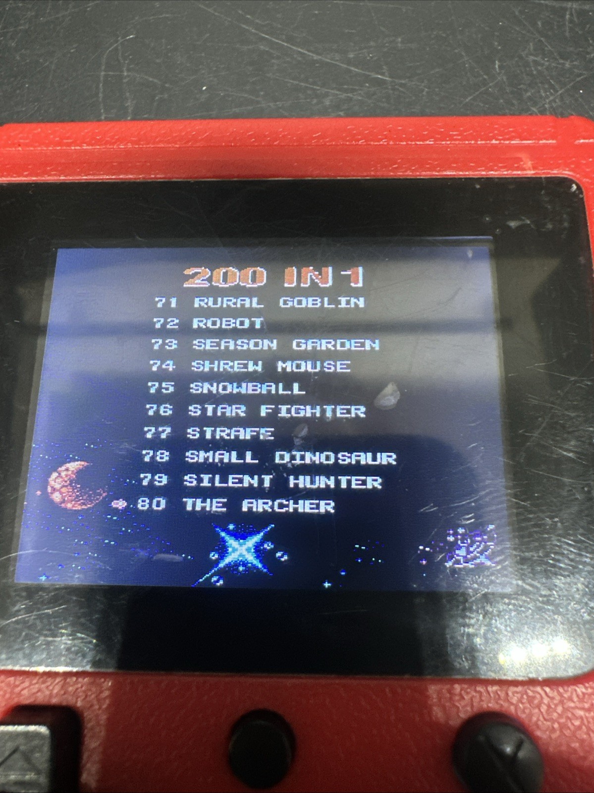 Merkury MI-PGC01 LCD Handheld Video Game System Backlit 200+ Games