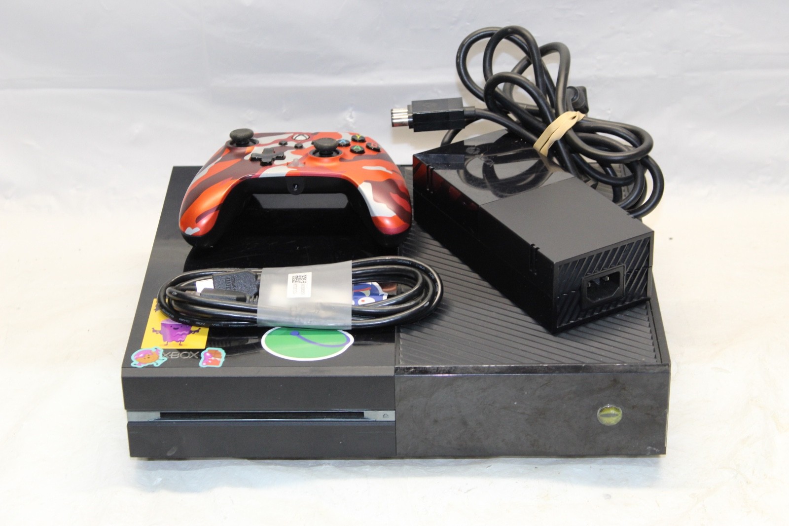 Microsoft Xbox One Console Black Model 1540 1 Controller HDMI Power Supply RS