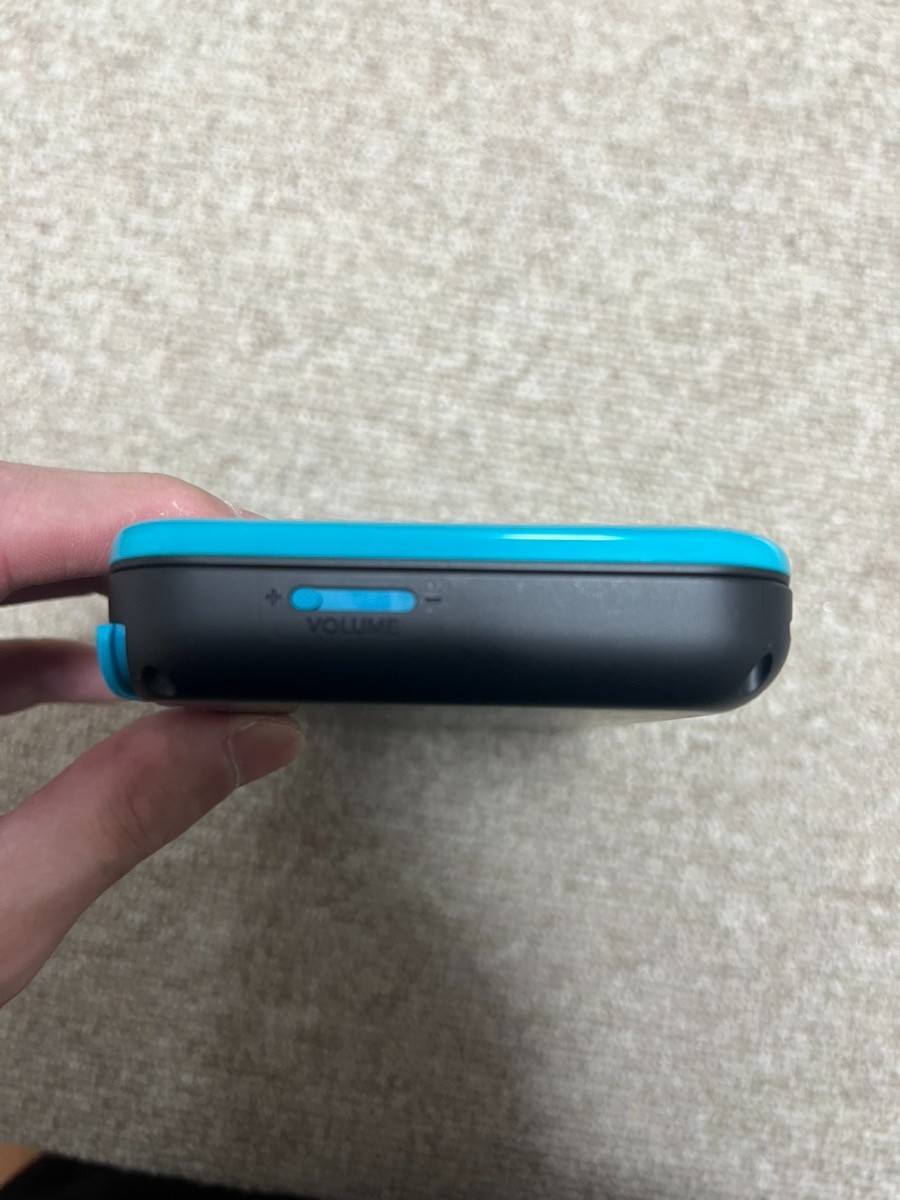 New Nintendo 2DS XL LL Black Turquoise Console Japanese B823