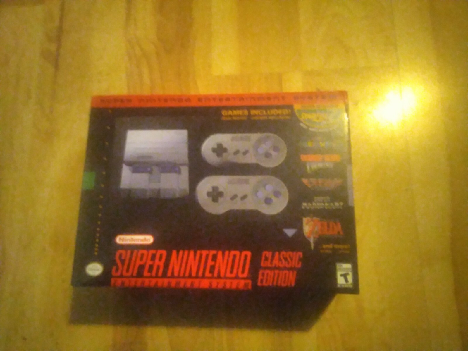New SNES Classic Mini Edition Super Nintendo Entertainment System 21 Games