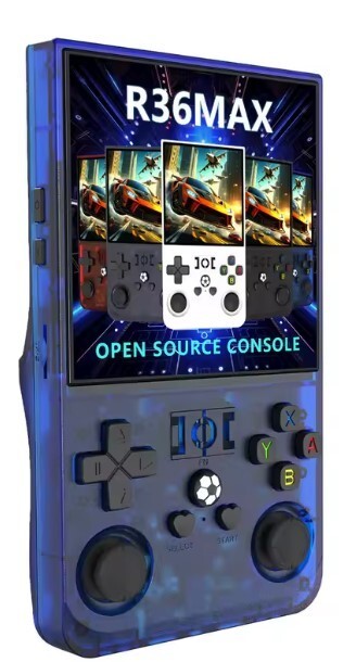 Portable Handheld Console with 4 in Display! R36 MAX 128GB