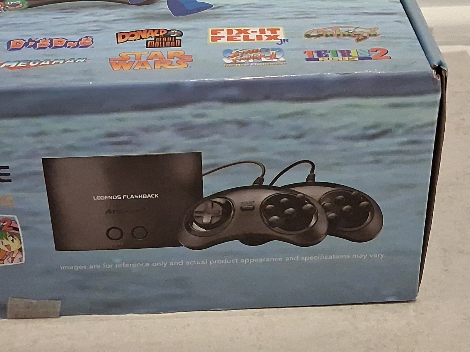 AtGames Legends Flashback HDMI Console Built-in Games with 2 Controllers