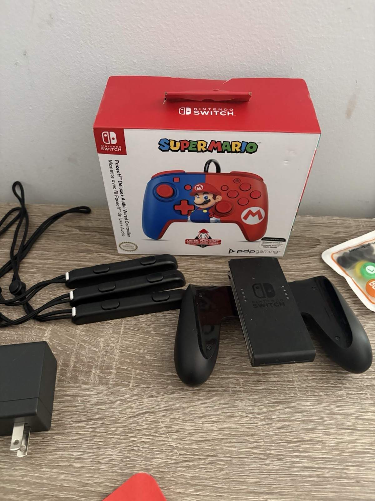 Nintendo Switch Model HAC-001 Console Bundle Tested & Reset + 2 Games