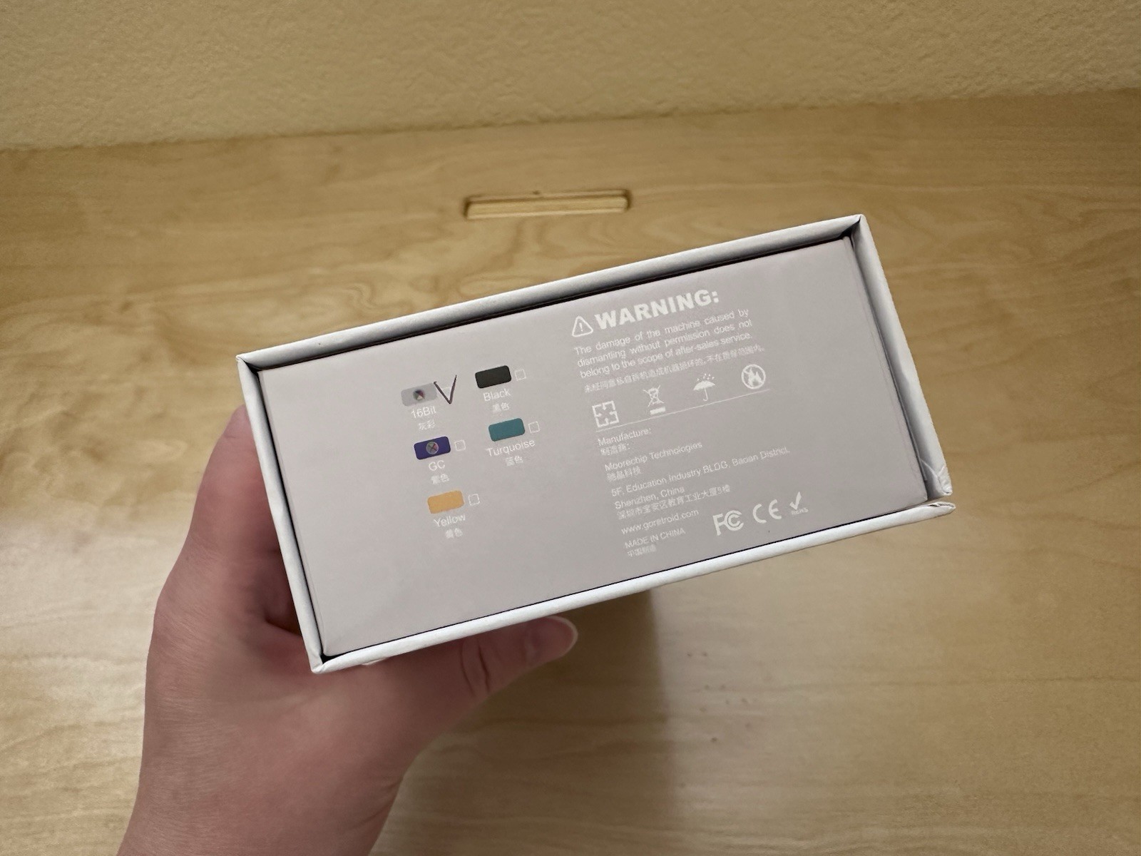 Retroid Pocket G2, color 16Bit