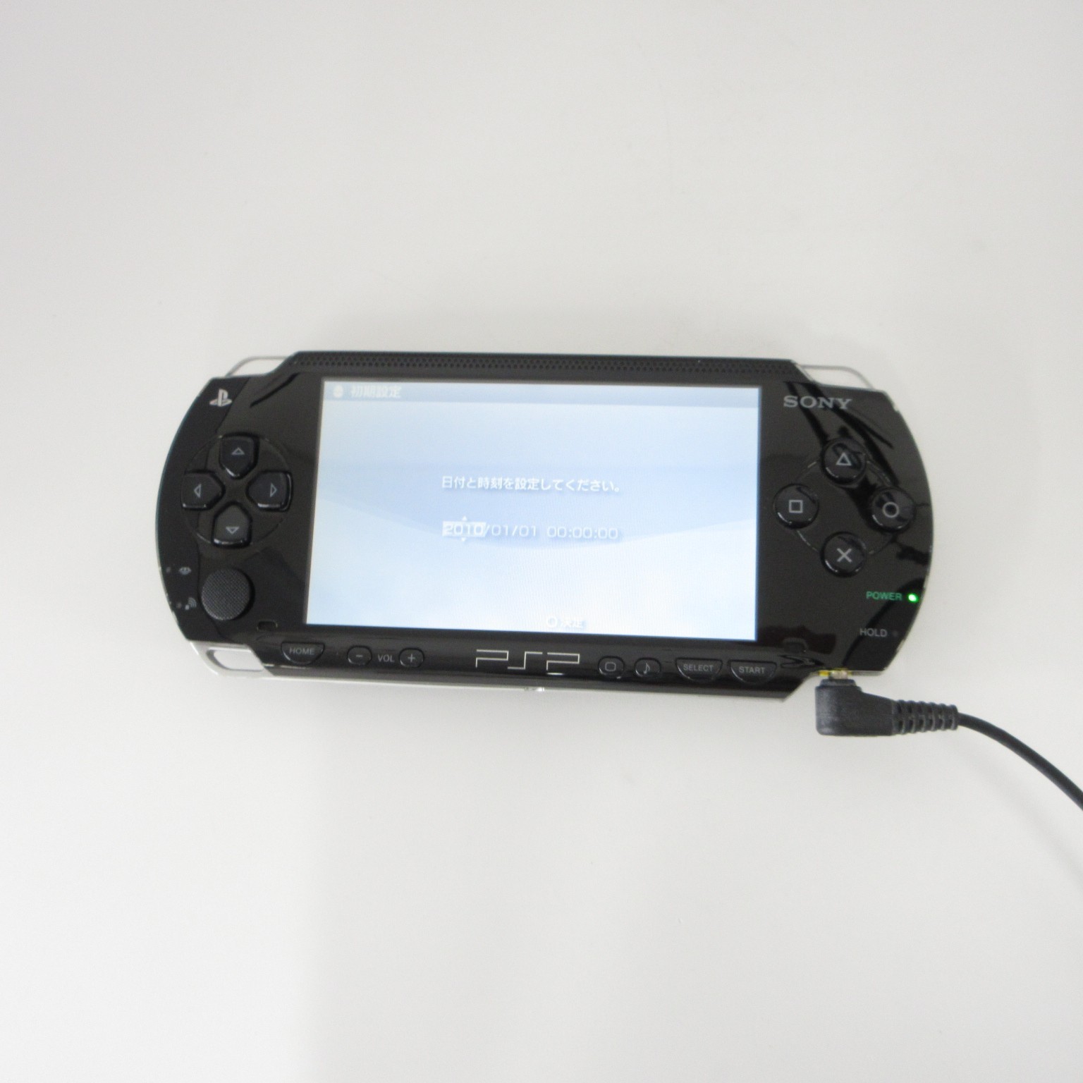 【Very Good】Sony PSP-1000 Black Console Only No Battery Japanese Ver. #RET0324/03