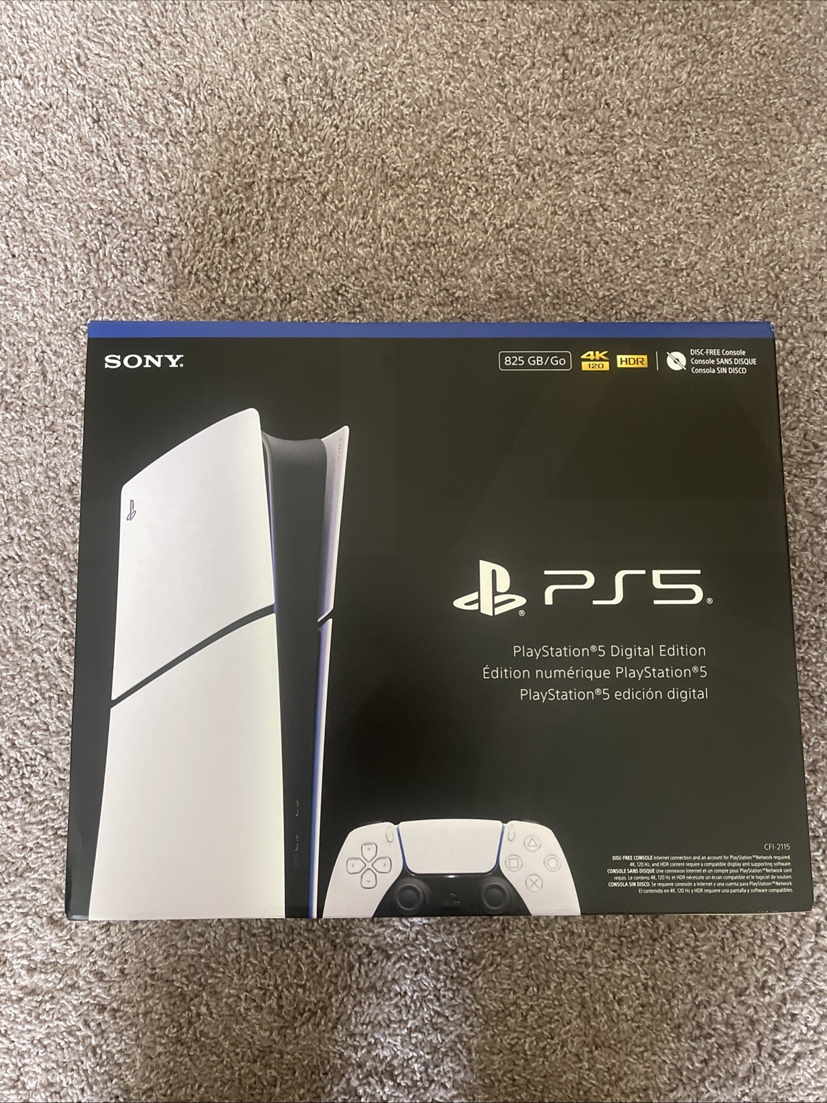 Sony PS5 Digital Edition Console – White
