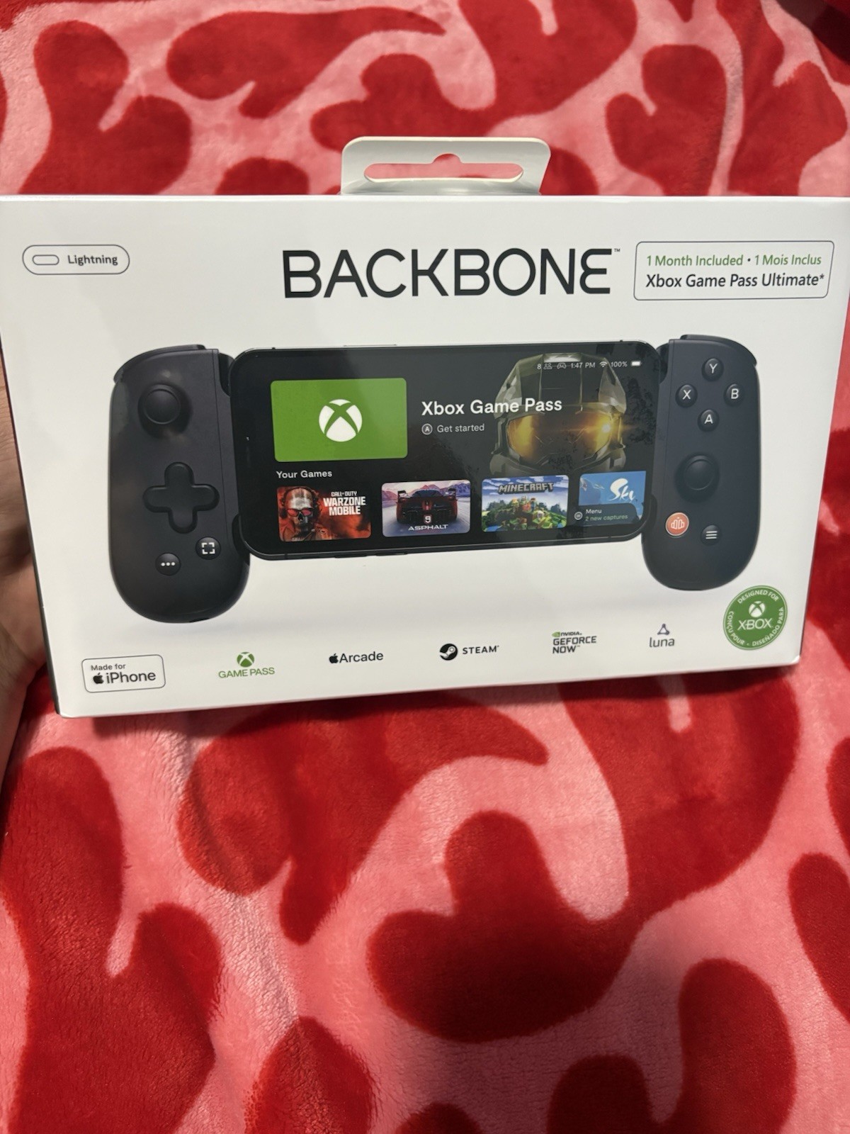 Backbone One Xbox Limited Edition Transparent Green Rare Translucent Controller