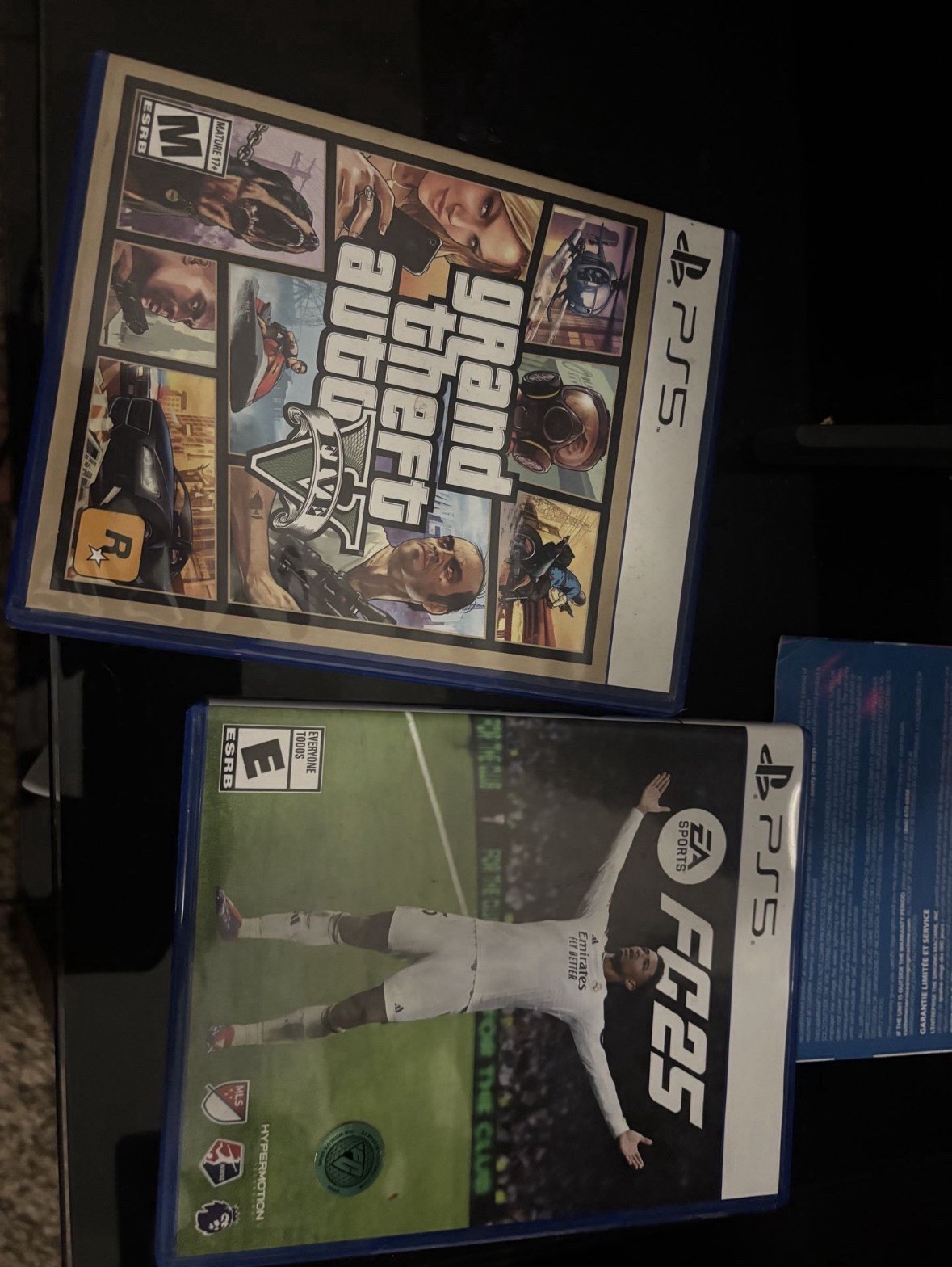 Sony PlayStation 5 Console with Two Controllers & GTA V, EA Sports FC 25