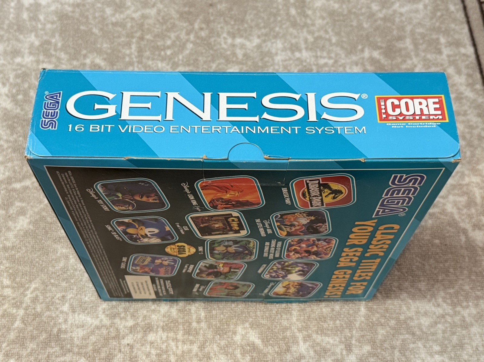 Sega Genesis III Model 3 Console Core System – Tested, come in box! No manual.