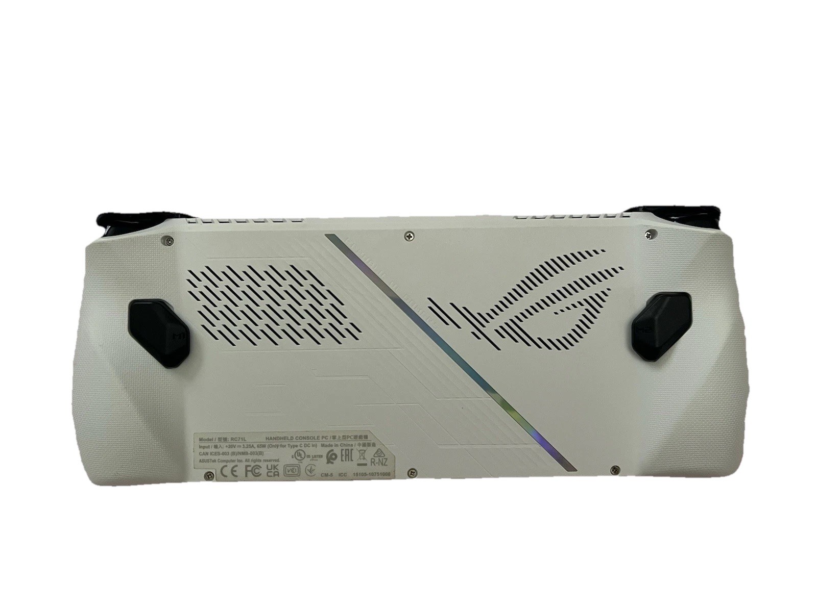 ASUS ROG Ally 7″ Gaming Handheld Console 120Hz, 512GB FHD, 1080P, White