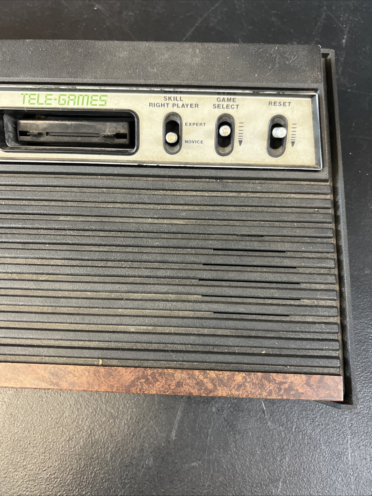 Sears Tele-Games Video Arcade Atari Console Wood Grain, Controllers & 6 Games