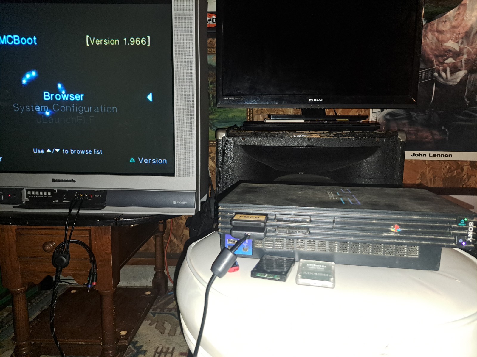 Sony PlayStation 2 SCPH-30001 with all cords and controller untested