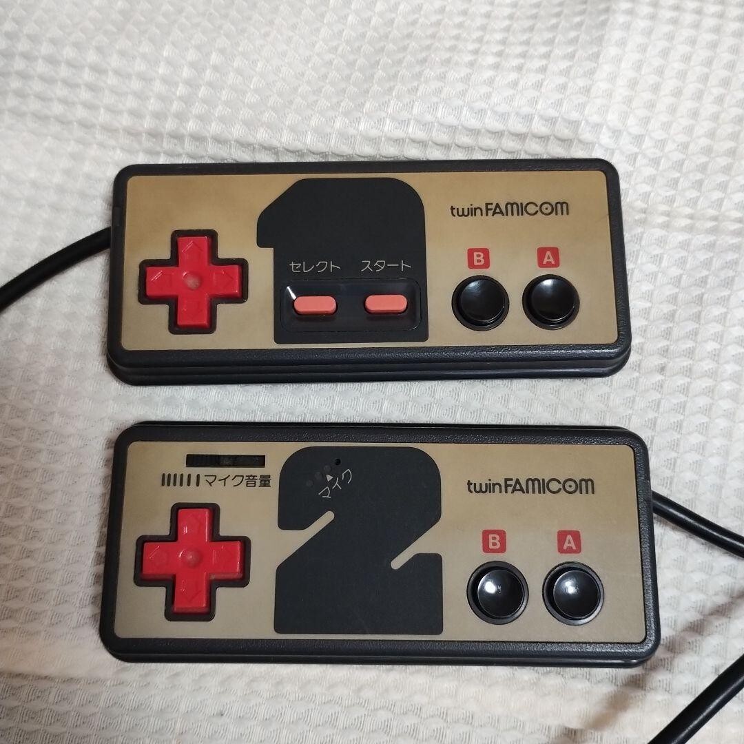 Sharp Twin Famicom console system Choose Red Black NTSC-J Nintendo