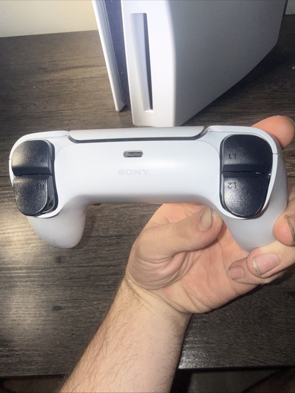 PS5 PlayStation 5 Disc Console With White Controller And Cables