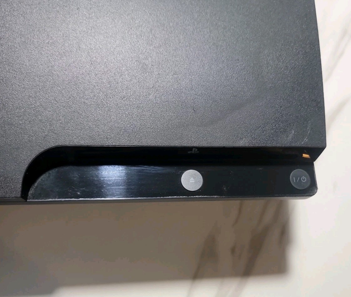 Sony PlayStation 3 – Slim 320GB Console – Charcoal Black Tested