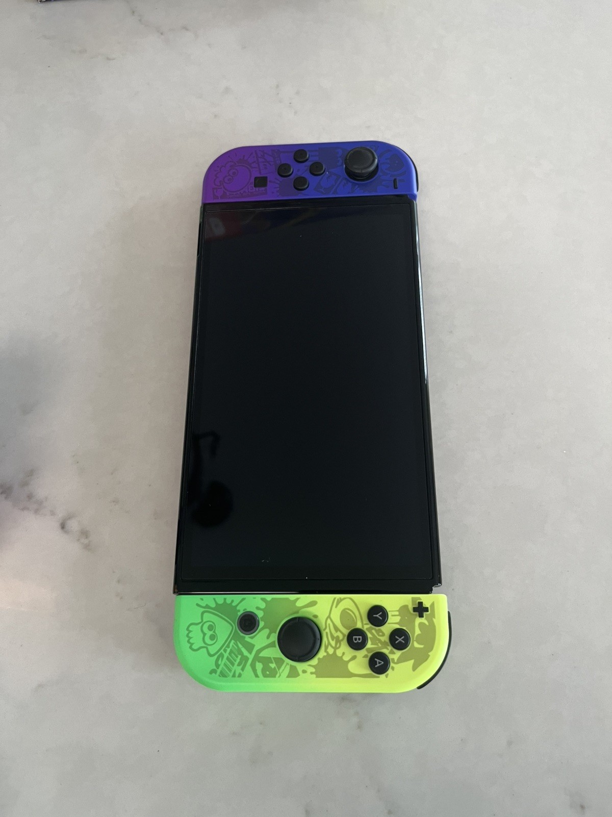 Nintendo Switch OLED Splatoon 3 Edition Bundle CIB w/ 8 Controllers & Dock