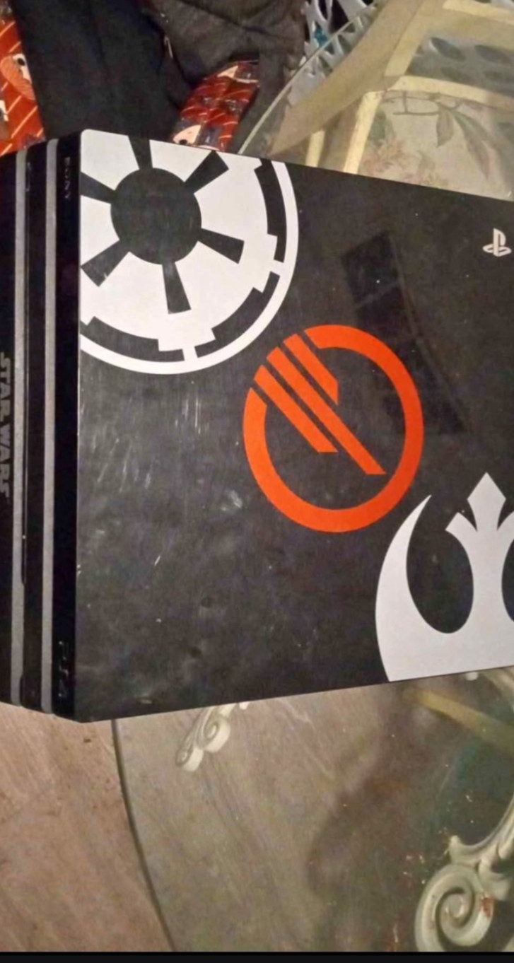 Sony PlayStation 4 Pro STAR WARS: Battlefront II Limited Edition Bundle, 1TB,…