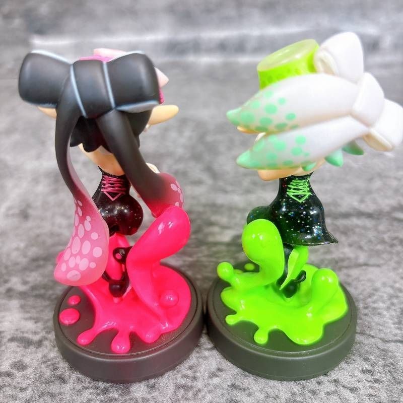 Wii U Console Splatoon set with amiibo Aori & Hotaru Nintendo 2016 Toy Hobby