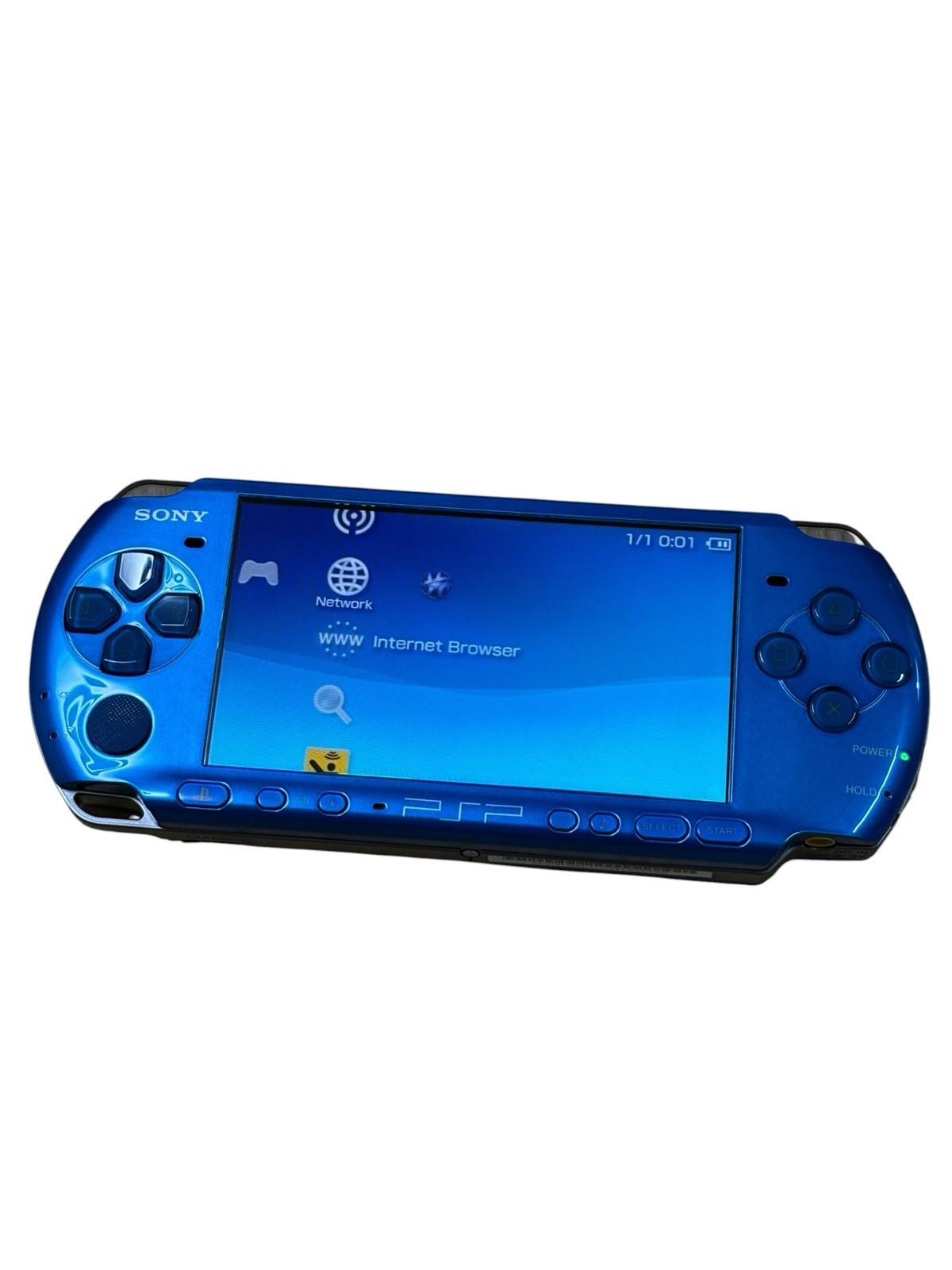 Excellent Sony PSP 3000 Vibrant Blue Console Only Tested Working Japanese