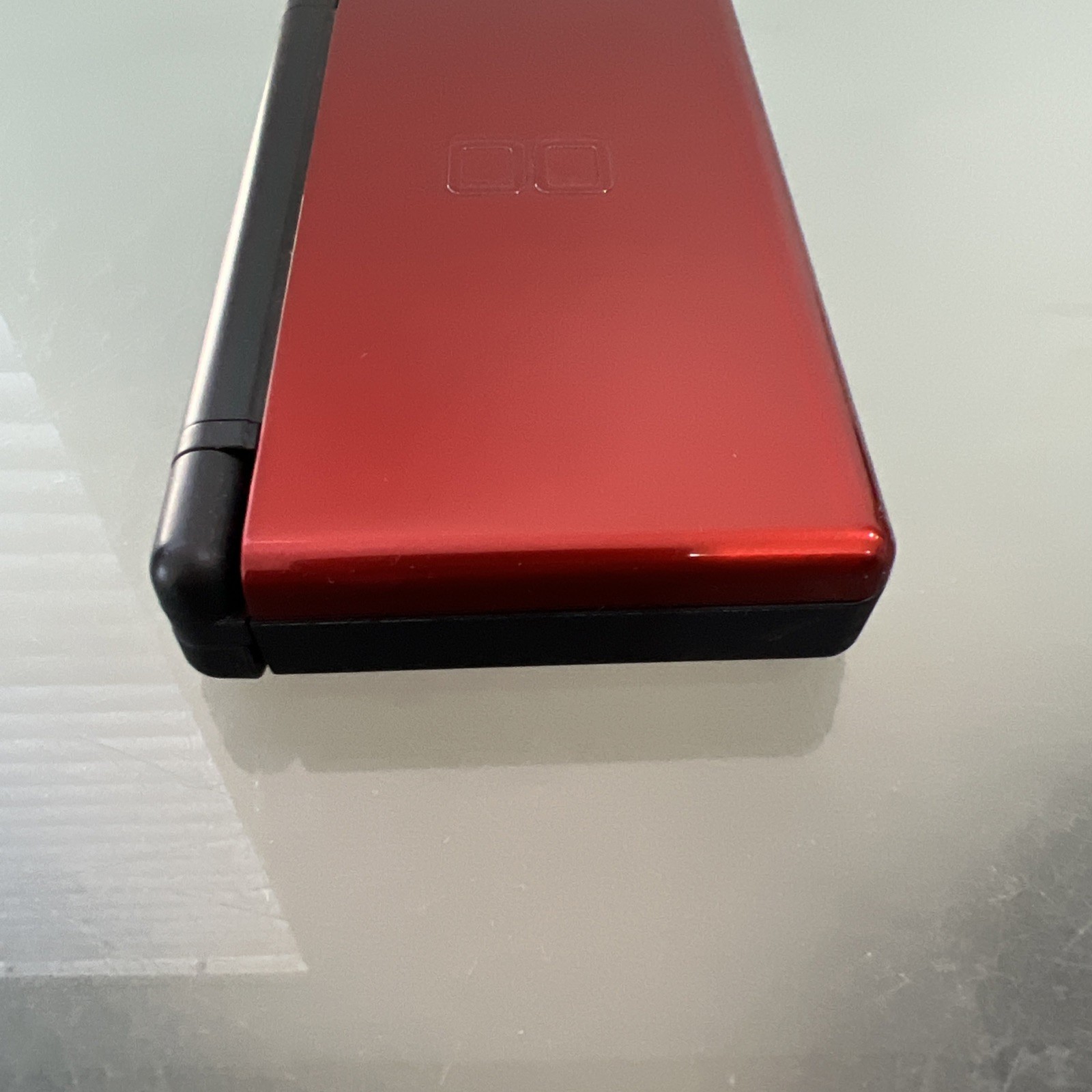 Nintendo DS Lite Authentic Console Crimson Handheld System W/ Charger & Stylus