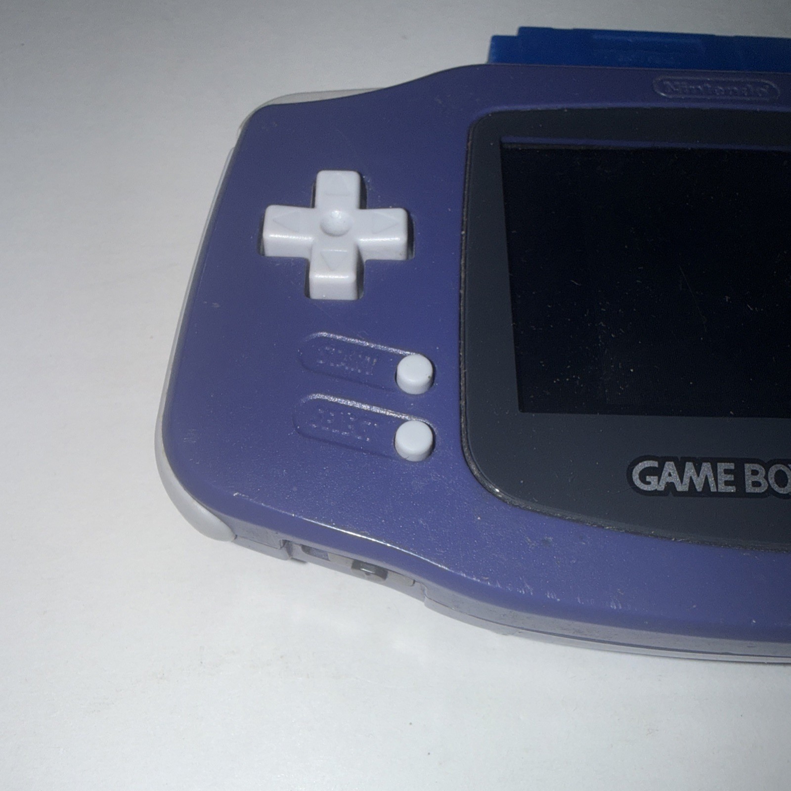 Nintendo Game Boy Advance Handheld System – Indigo Purple Tested – No Game