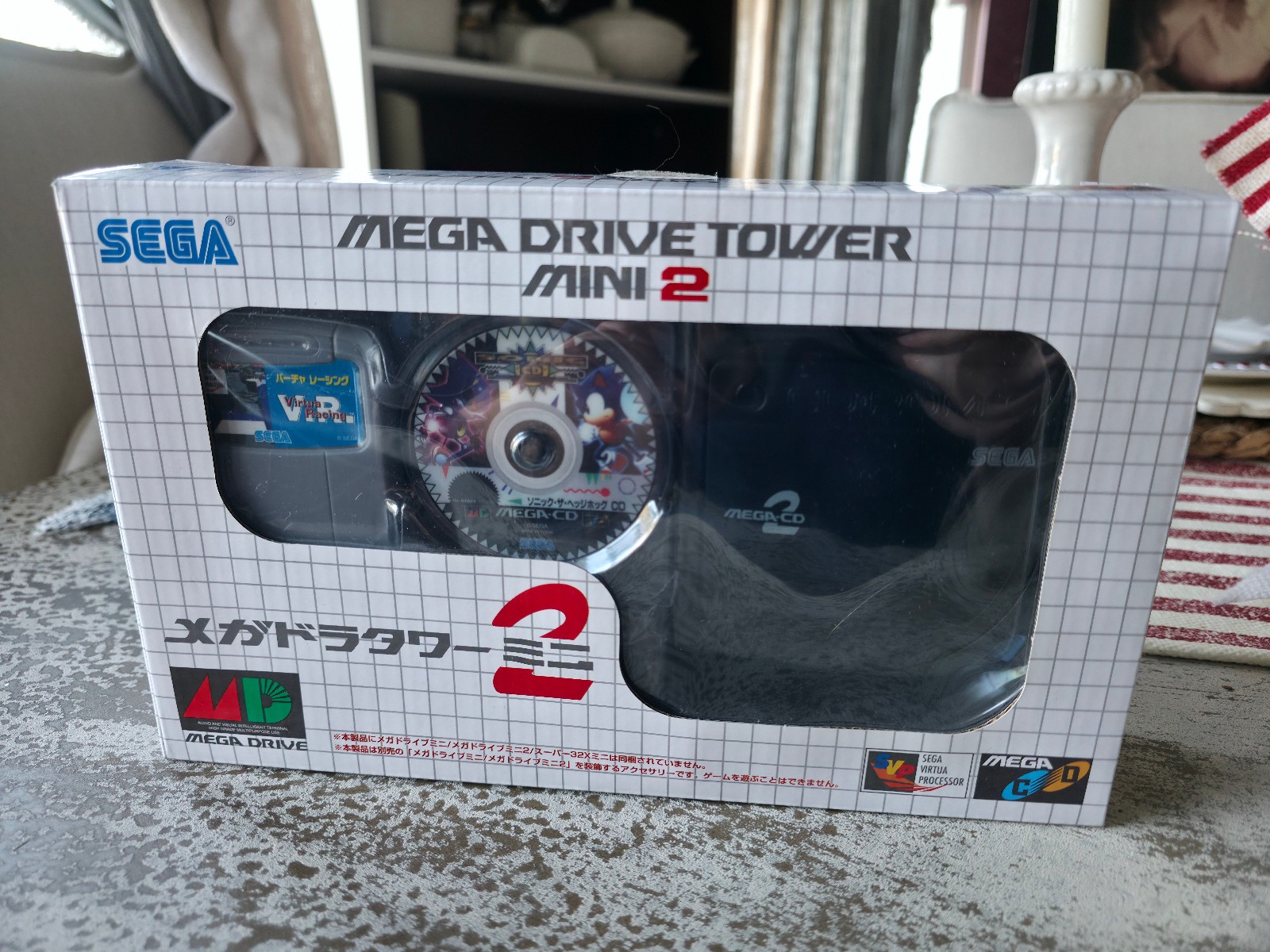 SEGA Genesis/Mega Drive Mini Megadora Tower Mini Accessory Kit HAA-2920
