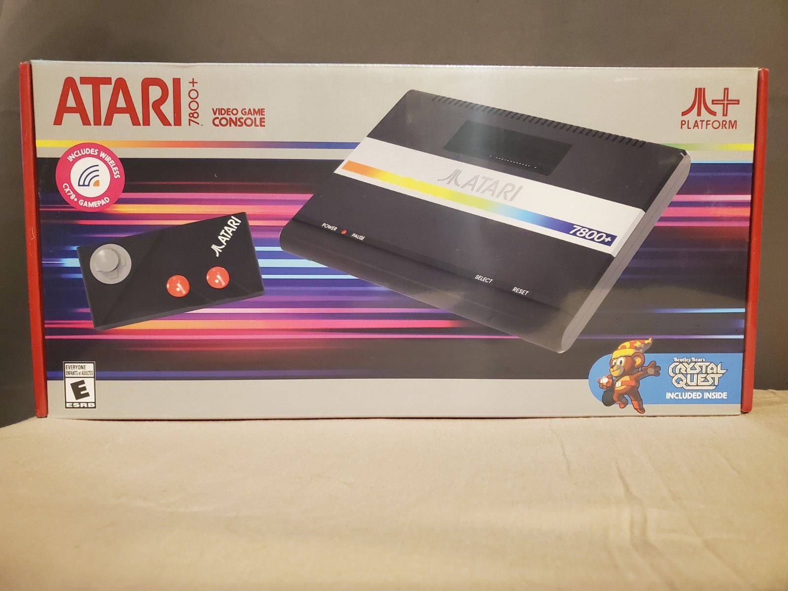 ATARI 7800 Plus OFFICIAL HDMI Console & Wireless Controller 7800+ NEW SOLD OUT