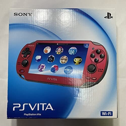 SONY PlayStation PS Vita PCH-1000 ZA03 Cosmic Red Wi-Fi model Exc
