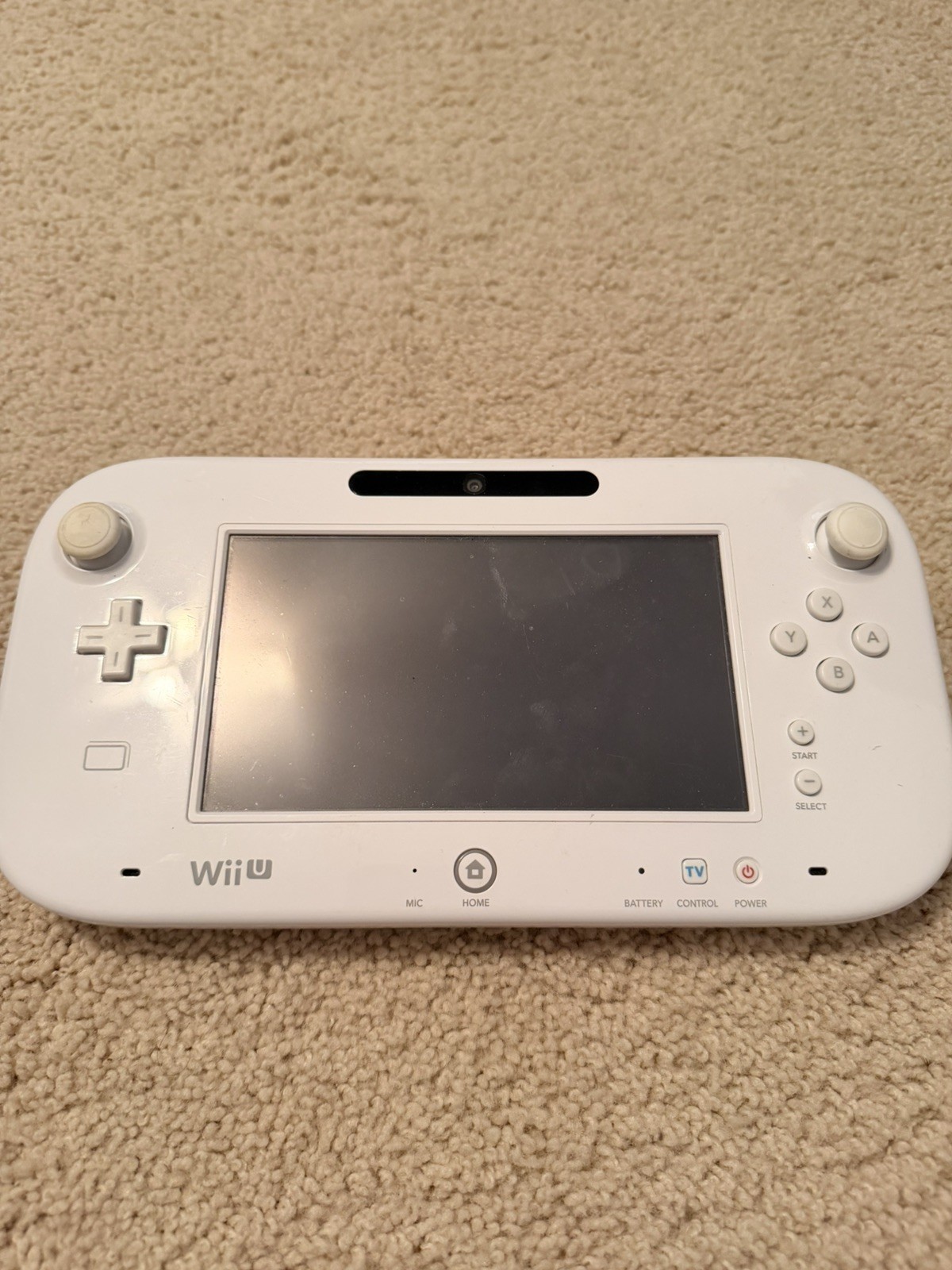 Nintendo Wii U Premium Set White Working 8GB No Box Japanese Region Code
