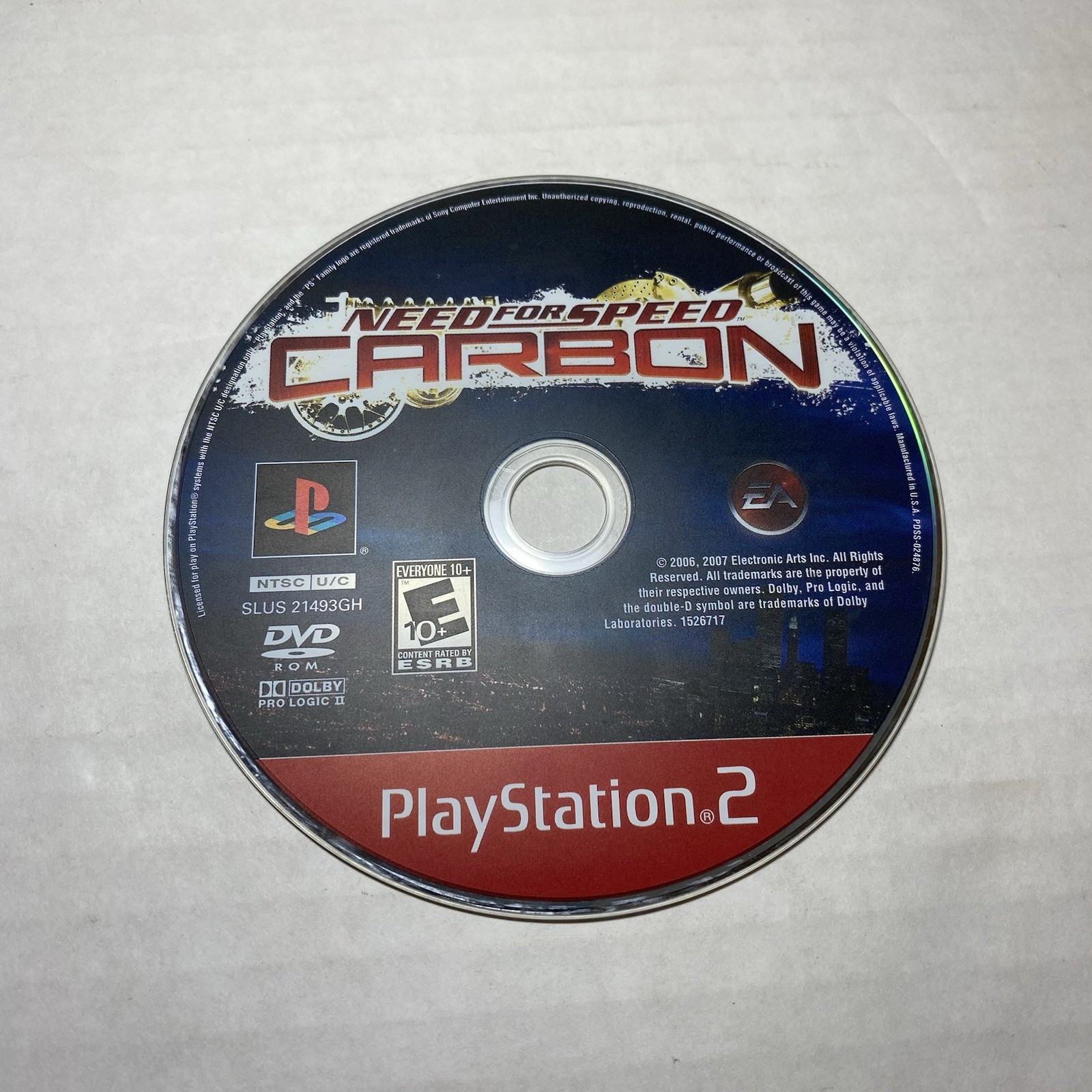 PlayStation 2 Slim PS2 Console Controller Cables Need For Speed Video Game WORKS