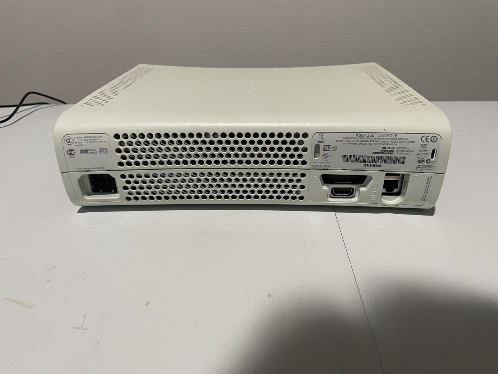 Microsoft Xbox 360 Pro Console (HDMI Model)