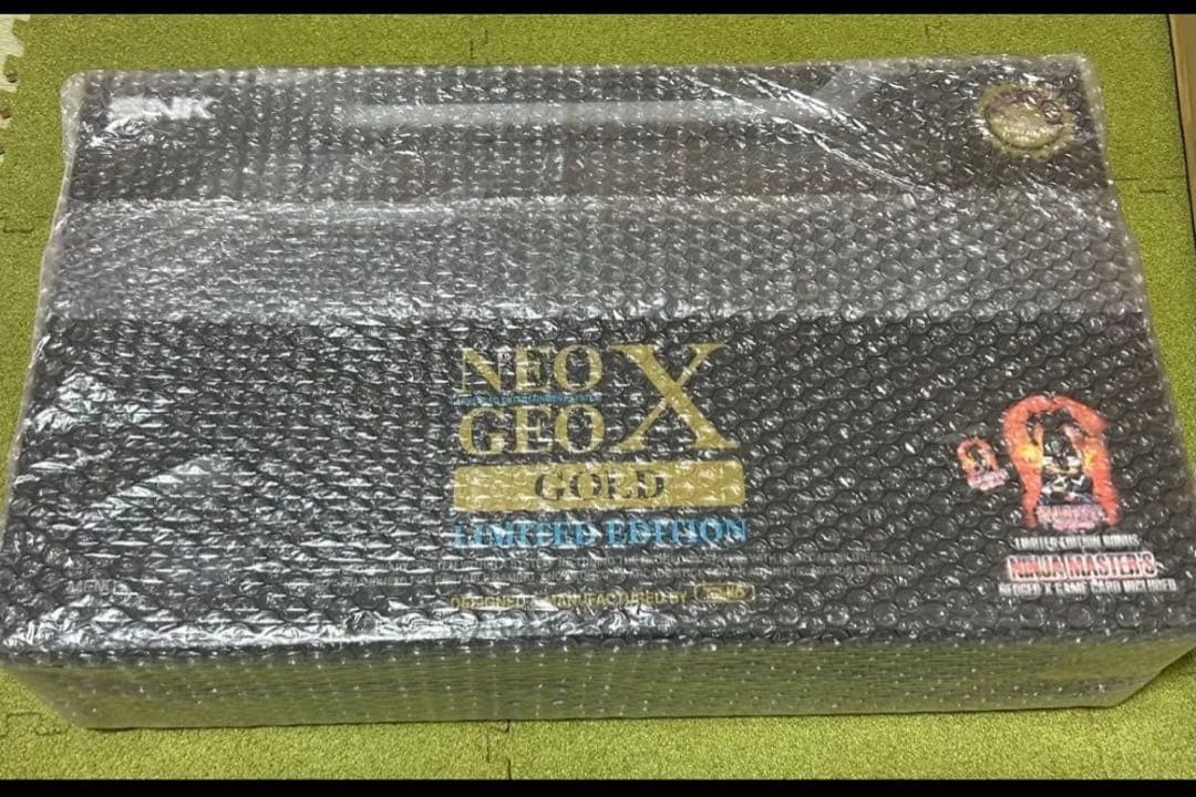 SNK NEO GEO X GOLD Limited Edition Console System with Box [Unopened]