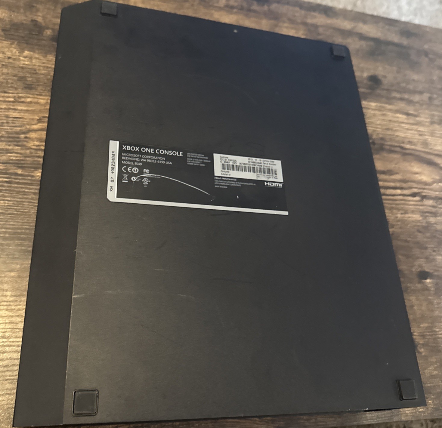 Microsoft Xbox One 500GB Model 1540 Black Console – Tested J1