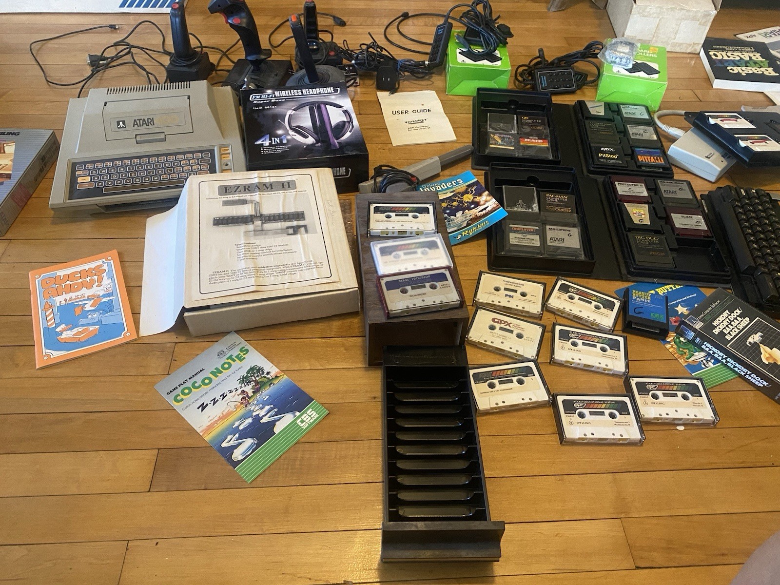 Atari 400 home Computer, And TONS of Games And Accessories!!!!! Rare