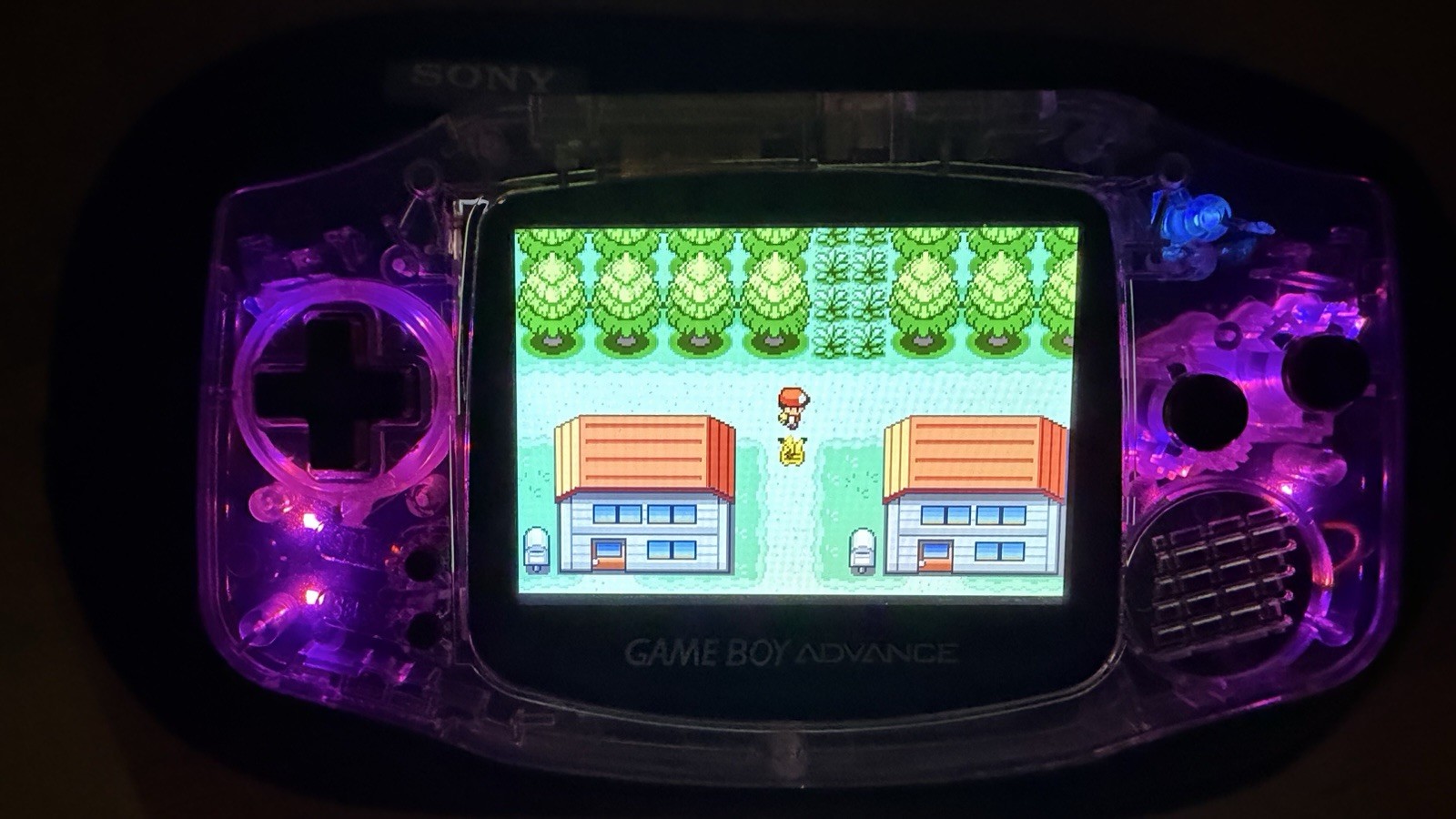 Game Boy Advance GBA Custom LED IPS Mods Clear, All Black Boards, USB C Charge