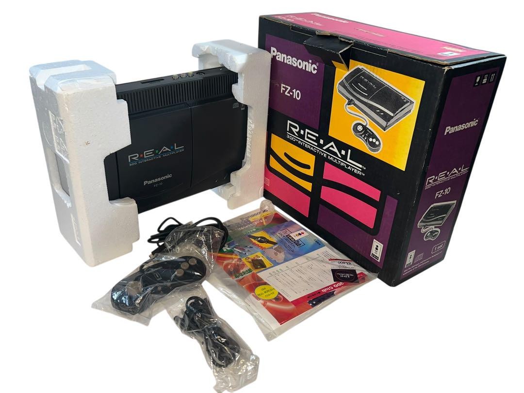 Panasonic 3DO REAL FZ-10 Console System NTSC-J Japan Untested with Box s0557M