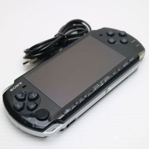 [EXCELLENT+++++] SONY PSP 3000 Piano Black PB Console Tested Japan w/ Charger