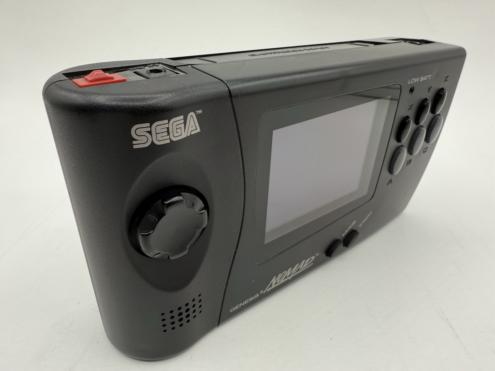 Sega Genesis Nomad MK-6100 Console SOLD AS IS FOR PARTS/REPAIR CLEAN NEEDS WORK