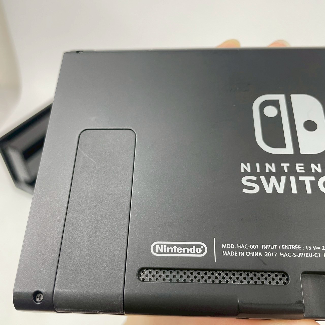 Nintendo Switch HAC-001 Console & Gray Joy-Con Box Region Free Ship From US